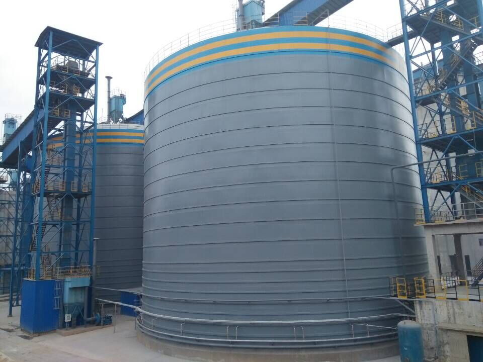 大型鋼板庫工程案例 氣化管鋼板庫專用